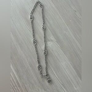 Silver Chain Belt